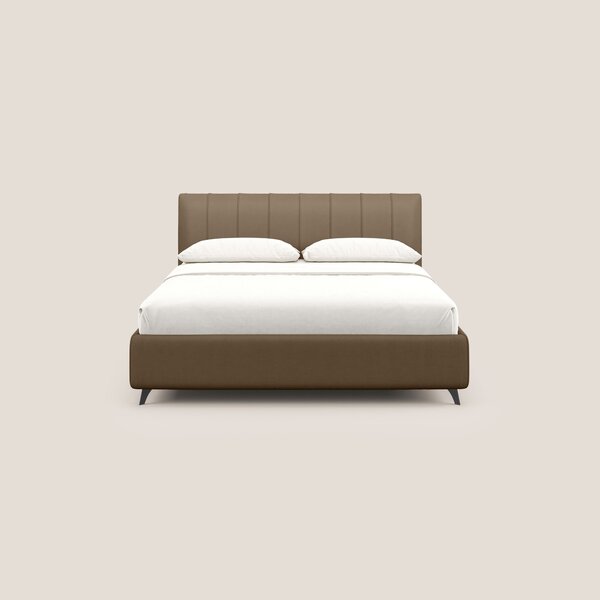 Bogart letto imbottito contenitore completamente sfoderabile in microf