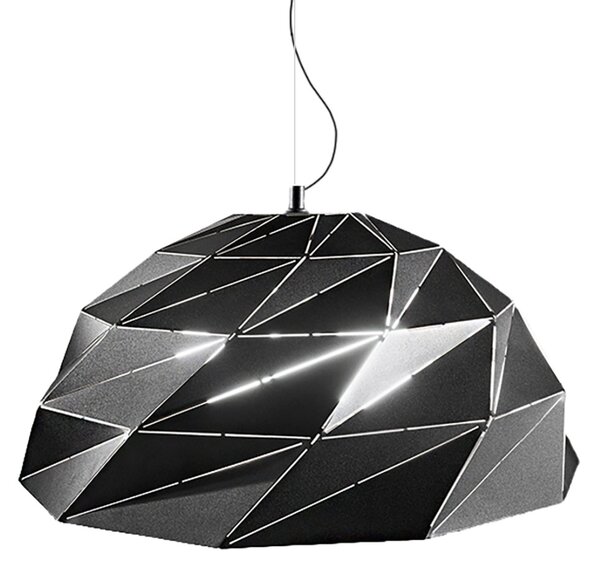 Lampadario moderno perenz tilt 6624 nor e27 led sospensione cupola metallo - Perenz