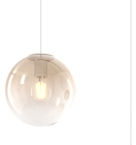 Lampadario classico top light big eclipse 1194 os s3 rpm am e27 led vetro lampada soffitto sfera globo - Top Light