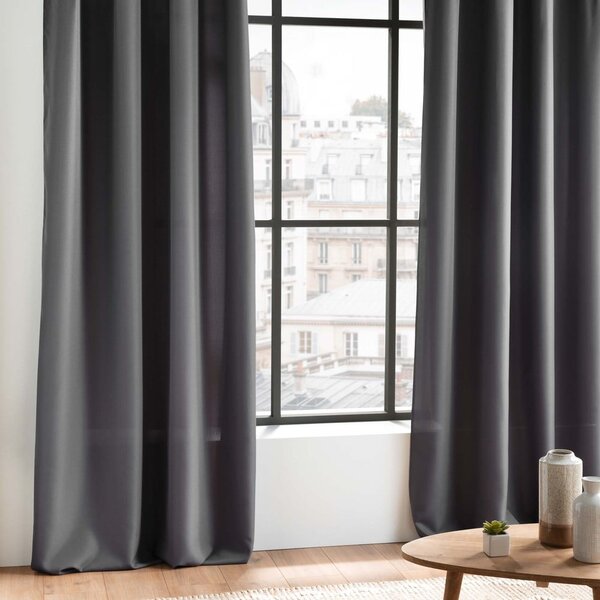 Tenda grigio scuro 140x260 cm Essentiel - douceur d'intérieur