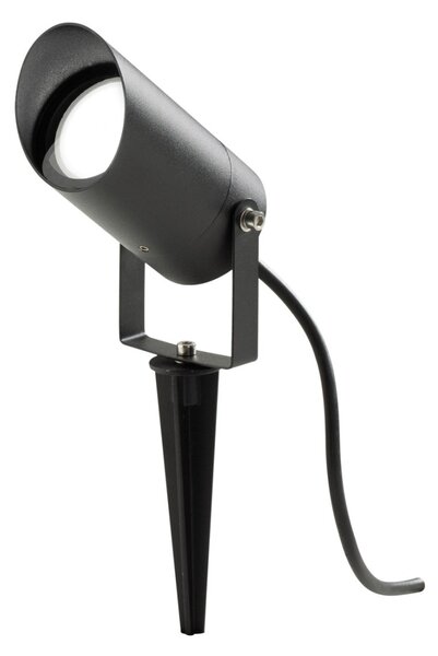Spot picchetto alluminio gea led ges1140 ip65 gu10 led proiettore terra orientabile esterno - Gea Led
