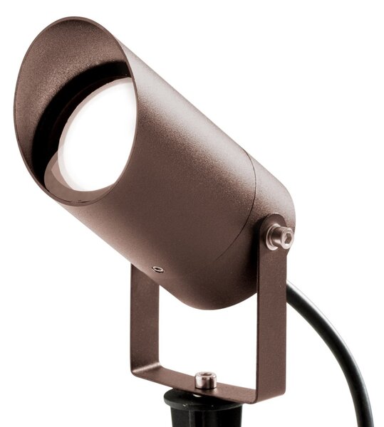 Spot picchetto alluminio gea led ges1141 ip65 gu10 led proiettore terra orientabile esterno - Gea Led