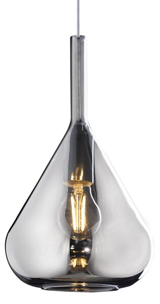 Lampadario top light kona 1177 cr s3 r fu e27 led lampada soffitto moderna - Top Light