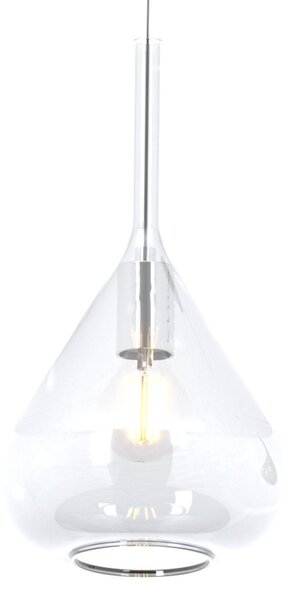Lampadario top light kona 1177 cr s5 r tr e27 led lampada soffitto moderna - Top Light
