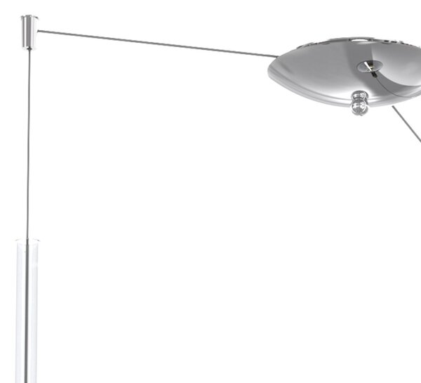 Lampadario top light kona 1177 cr s3 s tr e27 led lampada soffitto moderna - Top Light
