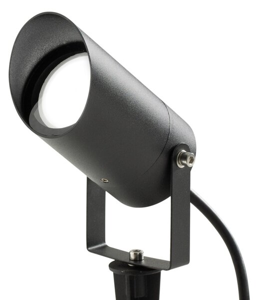 Spot picchetto alluminio gea led ges1140 ip65 gu10 led proiettore terra orientabile esterno - Gea Led