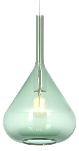 Applique moderna top light kona 1177 cr a ve e27 led lampada parete vetro - Top Light