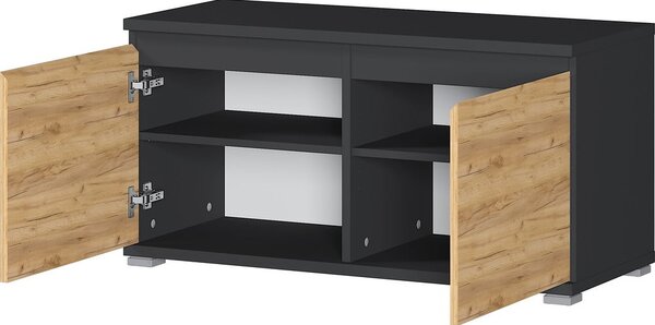Scarpiera in rovere con panca Lissabon - Germania