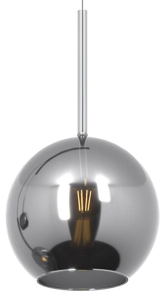Lampadario moderno top light future 1155 bi s3 smix tc e27 led vetro pirex soffiato lampada soffitto - Top Light