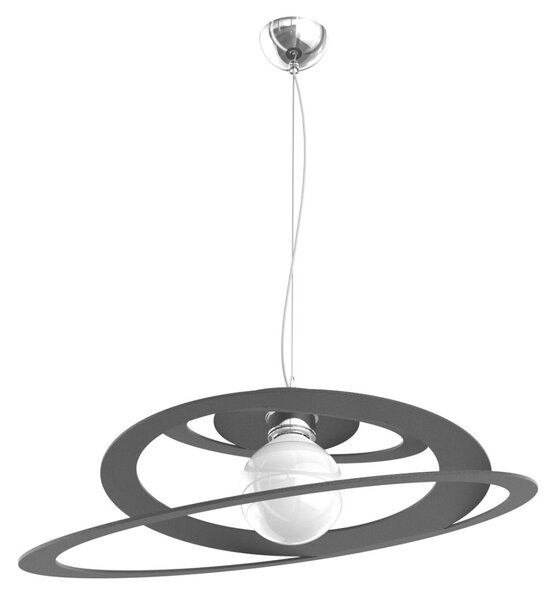 Lampadario moderno metallo top light bungee 1197 s50 e27 led lampada soffitto - Top Light