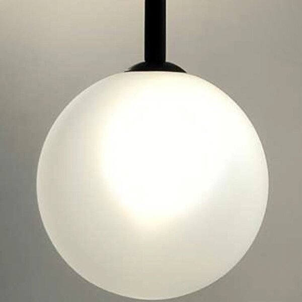 Lampadario moderno illuminando bolle sp1 nr g9 led metallo vetro sospensione - Illuminando