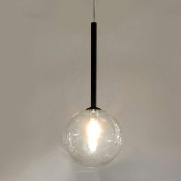 Lampadario moderno illuminando bolle sp1 nr g9 led metallo vetro sospensione - Illuminando