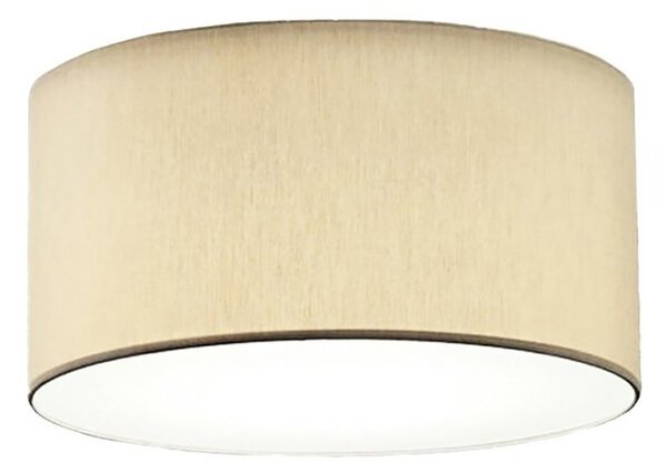 Piantana illuminando cilindro te 43 e27 led metallo tessuto lampada terra classica moderna - Illuminando