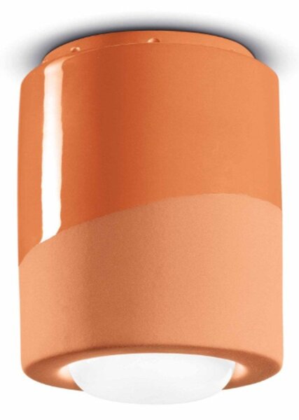Plafoniera ceramica ferroluce decò pi c986 e27 led lampada soffitto classica moderna - Decò