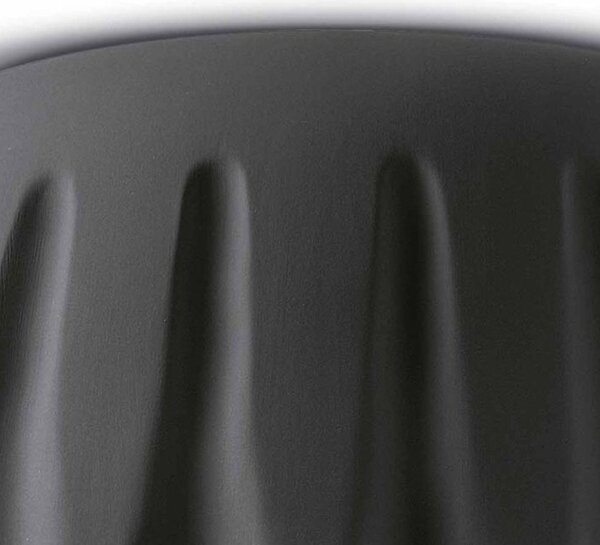 Plafoniera ceramica ferroluce decò madame gres c2572 e27 led lampada soffitto classica moderna - Decò