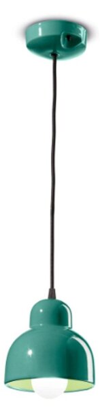 Lampadario ceramica ferroluce decò berimbau c2611 e27 led sospensione classica contemporanea - Decò