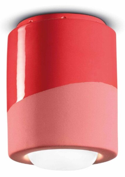 Plafoniera ceramica ferroluce decò pi c986 e27 led lampada soffitto classica moderna - Decò