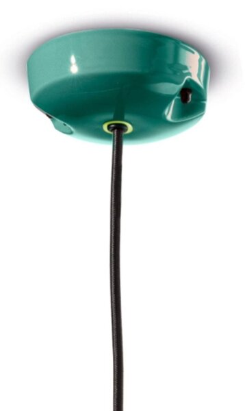 Lampadario ceramica ferroluce decò pau c2630 e27 led sospensione classica contemporanea - Decò