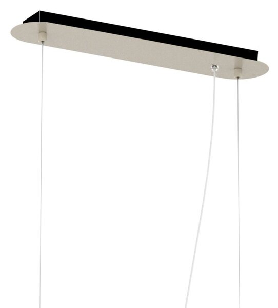 Lampadario moderno top light boomerang 1200 s6 e27 led lampada soffitto sfere vetro - Top Light