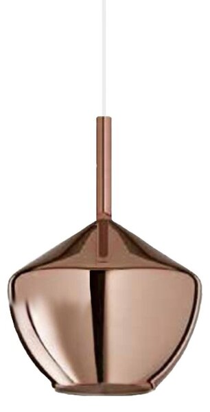 Lampadario classico perenz illumina rain 8250 rm 6247 bm e27 led sospensione lampada soffitto vetro rame - Perenz