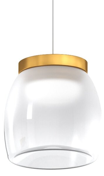 Lampadario moderno top light drum 1192 bi s3 sp bo led 3000°k dimmerabile lampada soffitto modulo led integrato - Top Light