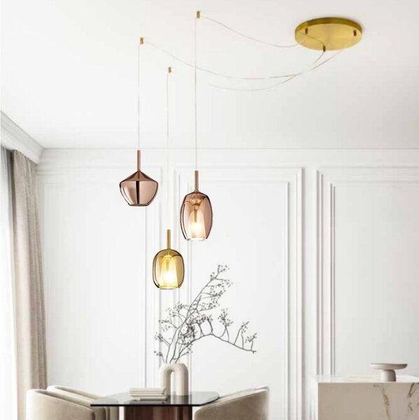 Lampadario classico perenz illumina rain s3 e27 led sospensione lampada soffitto - Perenz