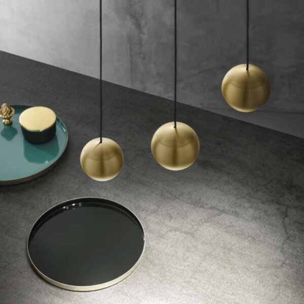 Lampadario classico gea luce guya s3 o n led alluminio sospensione lampada soffitto - Gea Luce