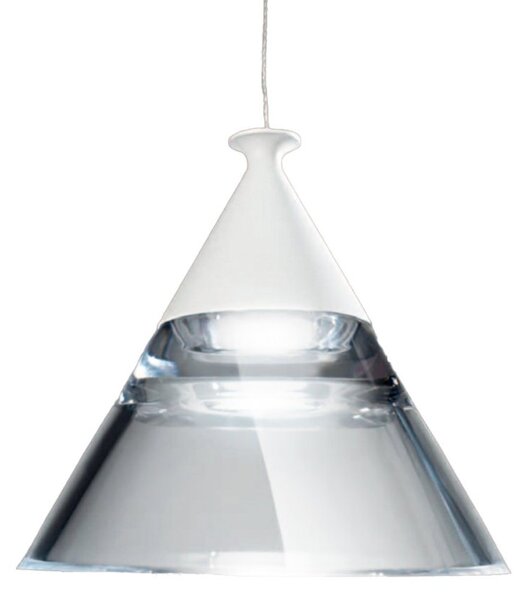 Lampadario led promoingross cony s3tr 1606lm bianco lampada soffitto moderna cono - Promoingross