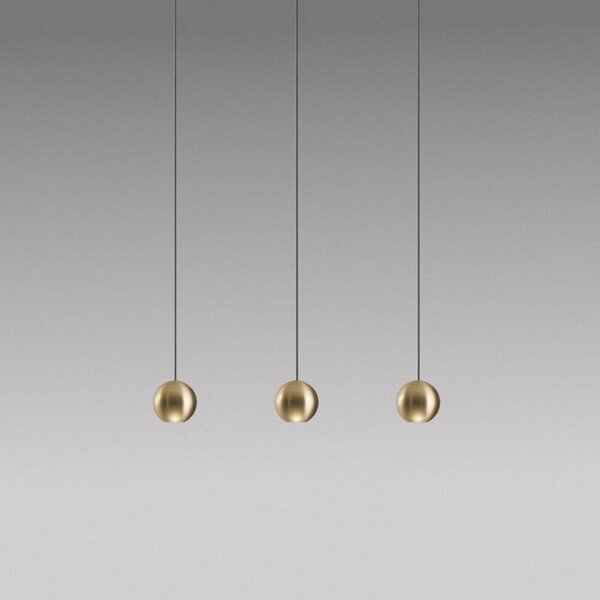 Lampadario classico gea luce guya s3 o n led alluminio sospensione lampada soffitto - Gea Luce