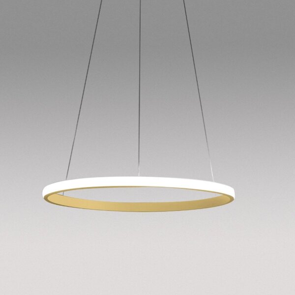 Lampadario classico gea luce iole s1 oro 28w led alluminio sospensione - Gea Luce