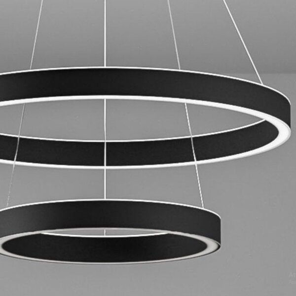 Lampadario moderno gea luce criseide s2p n led alluminio sospensione - Gea Luce