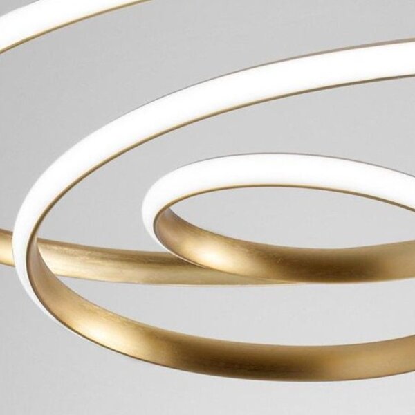 Plafoniera classica gea luce diva pp o led alluminio silicone lampada soffitto - Gea Luce