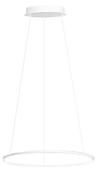 Lampadario moderno gea led erika sp led alluminio silicone lampada sospensione - Gea Luce