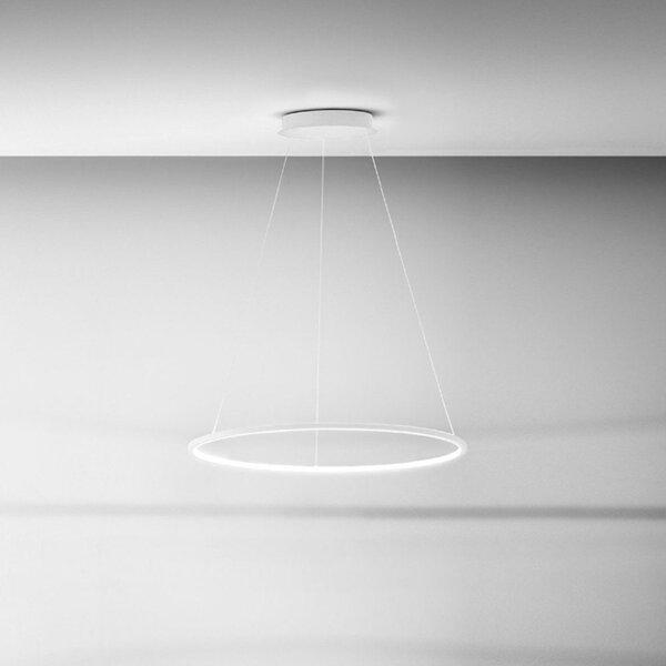 Lampadario moderno gea led erika sg led alluminio silicone lampada sospensione - Gea Luce