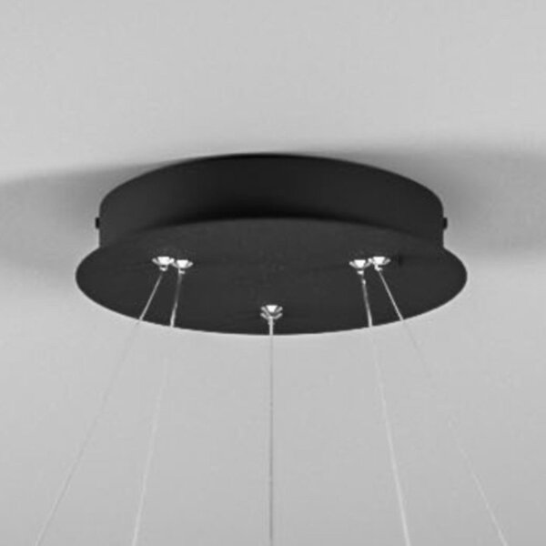 Lampadario moderno gea luce criseide s2p n led alluminio sospensione - Gea Luce