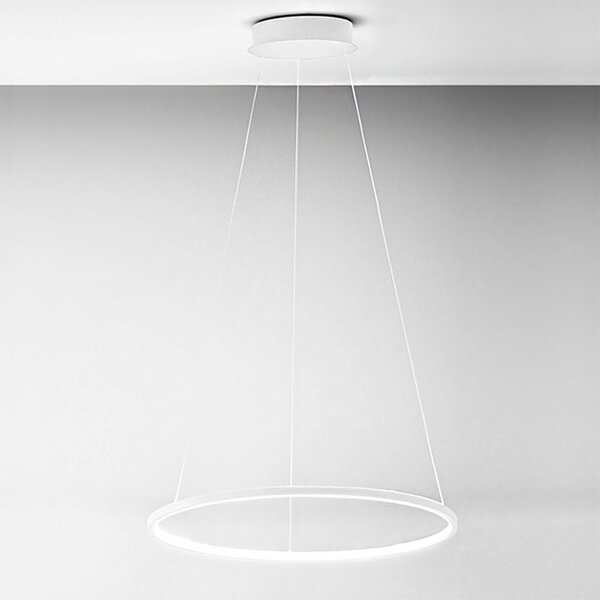 Lampadario moderno gea led erika sp led alluminio silicone lampada sospensione - Gea Luce