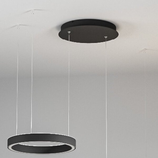 Lampadario moderno gea luce criseide s2d n led alluminio sospensione - Gea Luce