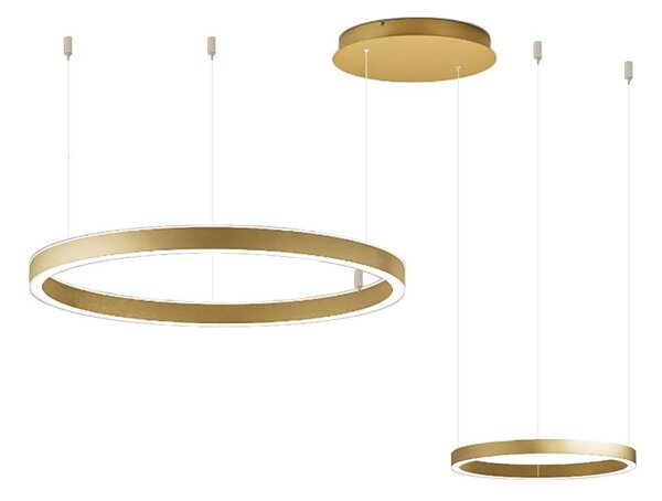 Lampadario classica gea luce criseide s2d o led alluminio sospensione - Gea Luce
