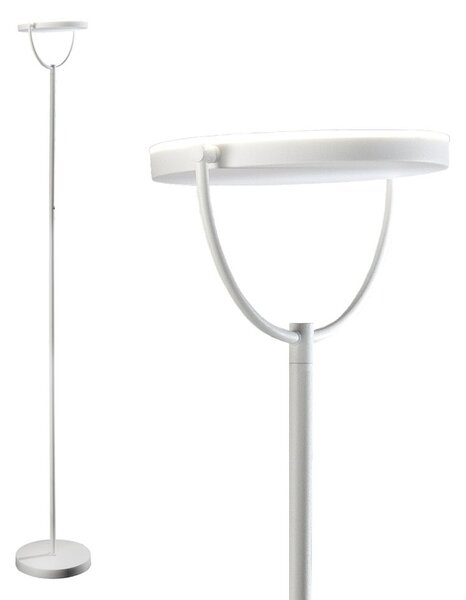 Piantana promoingross way led 3000k 2950lm dimmerabile lampada terra moderna orientabile - Promoingross