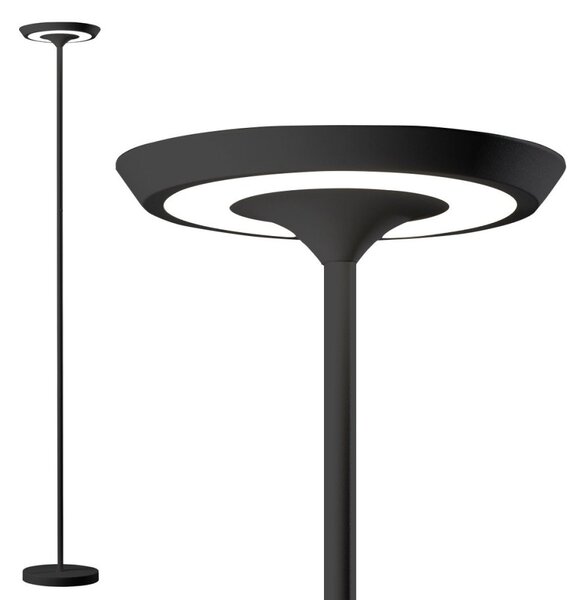 Piantana promoingross ella p180 led 3000k 2150lm dimmerabile lampada terra moderna - Promoingross