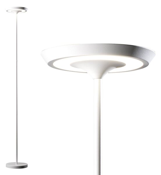 Piantana promoingross ella p180 led 3000k 2150lm dimmerabile lampada terra moderna - Promoingross