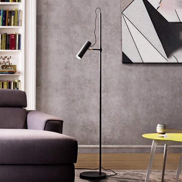 Piantana orientabile redo group pivot 01-2370 2371 gu10 led lampada terra moderna - Redo Group