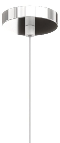 Lampadario moderno top light big eclipse 1194 cr s20 fu e27 led vetro soffiato lampada soffitto sfera globo - Top Light