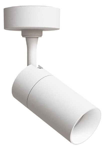 Spot orientabile pan international slim bianco tc-bw gu10 led ip20 faretto parete soffitto - Pan International