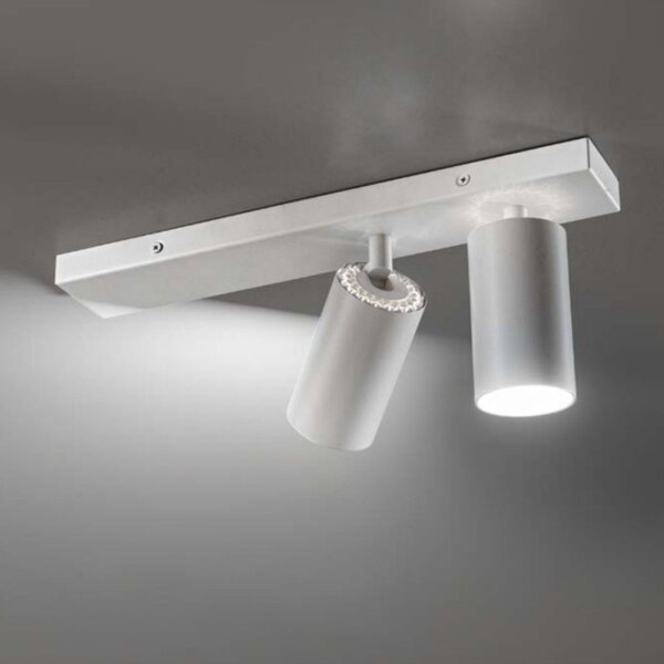 Plafoniera moderna gea led gfa1398 gu10 led orientabile spot soffitto - Gea Led