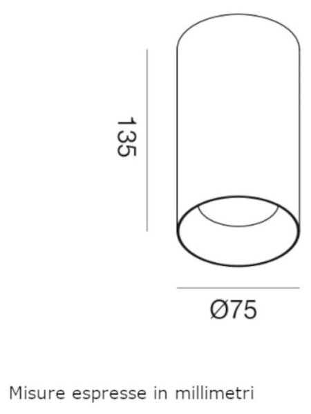 Faretto moderno gea led gfa1500 led spot lampada soffitto - Gea Led