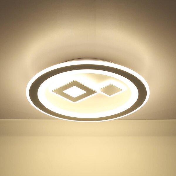 Plafoniera LED Valeria, funzione CCT, rotonda