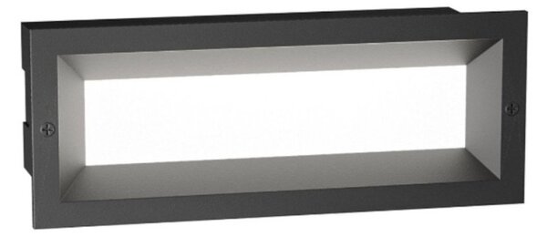 Segnapasso incasso gea led ges1191 led ip65 alluminio moderna lampada parete - Gea Led