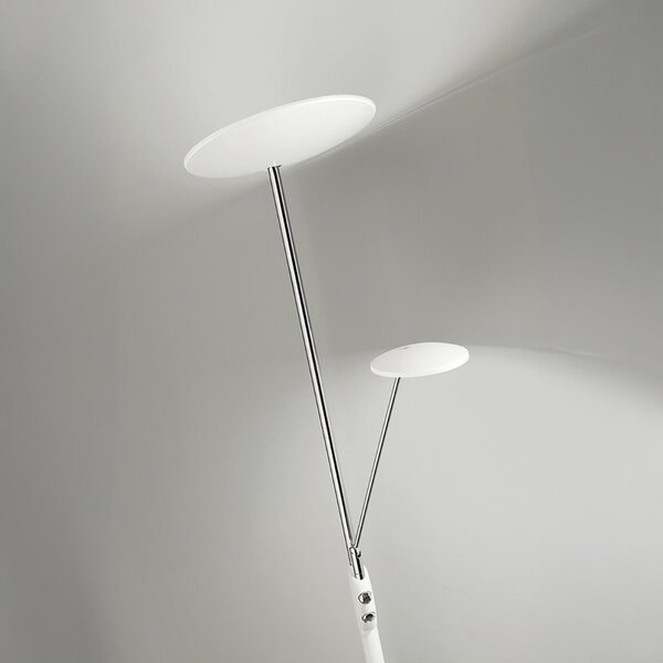 Piantana led dimmerabile perenz miranda 6448 b 3000k doppia luce dimmerabile orientabile - Perenz