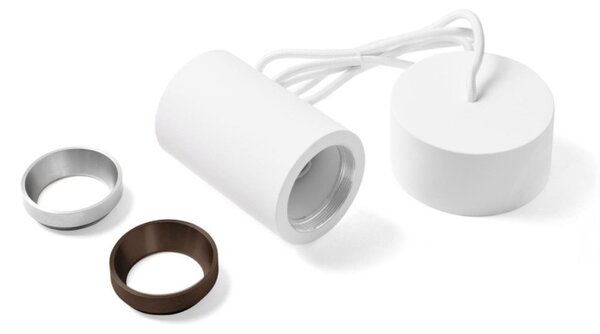 Lampadario moderno sforzin illuminazione propilei t487 gu10 led gesso sospensione - Sforzin Illuminazione
